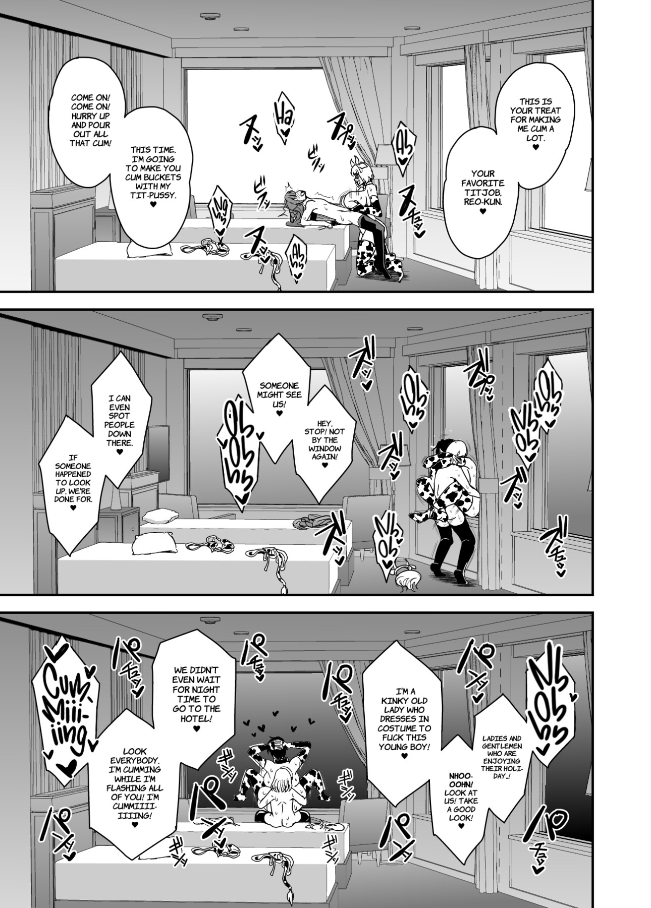 Hentai Manga Comic-A Story About a Bachelor Woman Around 40 Who is Addicted to a Relationship with a Younger Boy Who is Also a Friend's Son 3-Read-32